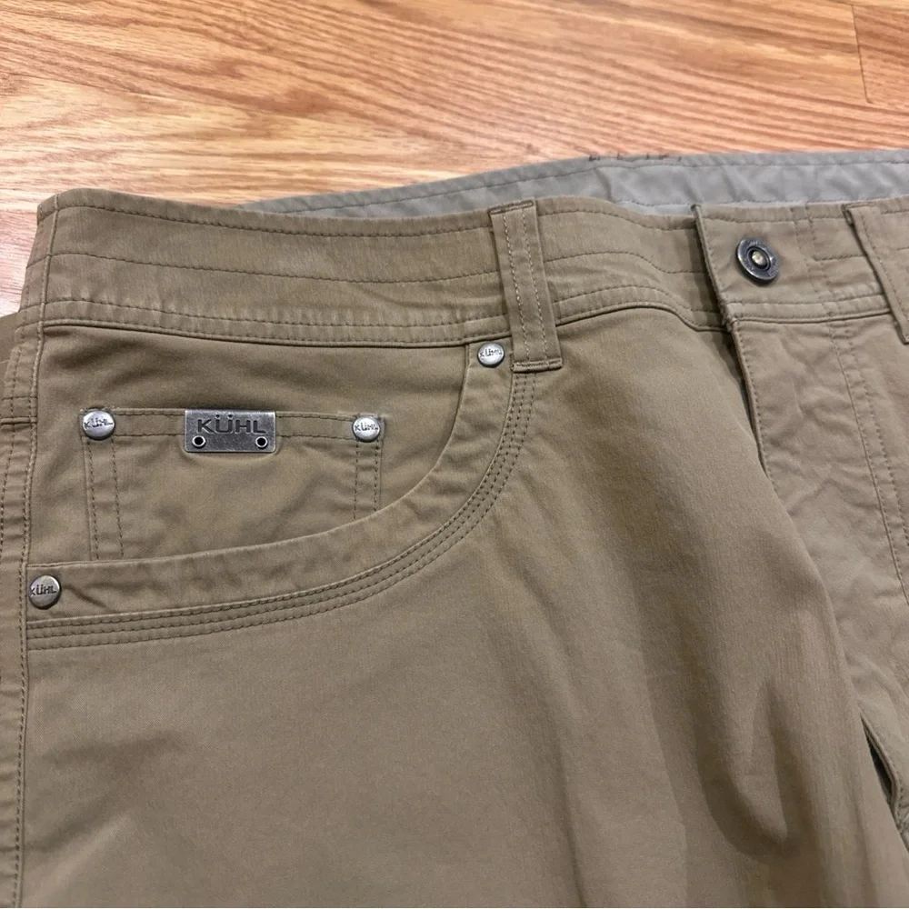 Lot of 2 Kuhl Revolvr Vintage Patina Dye Beige Gray Hiking Pants Outdoor Men 34 - Picture 5 of 16